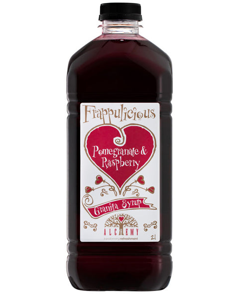 Alchemy Frappe Pomegranate and Raspberry Syrup 2l