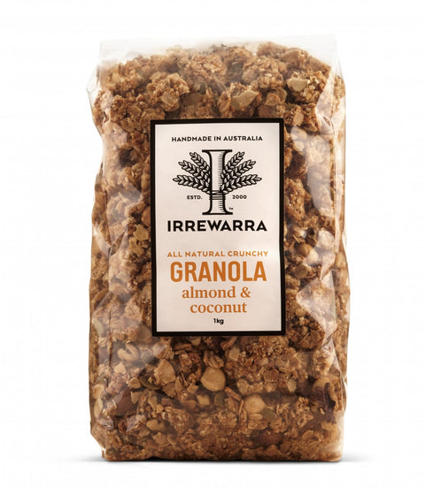 Irrewarra Almond & Coconut Granola 500g