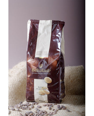 Belcolade White Chocolate Droplets 30% 5kg