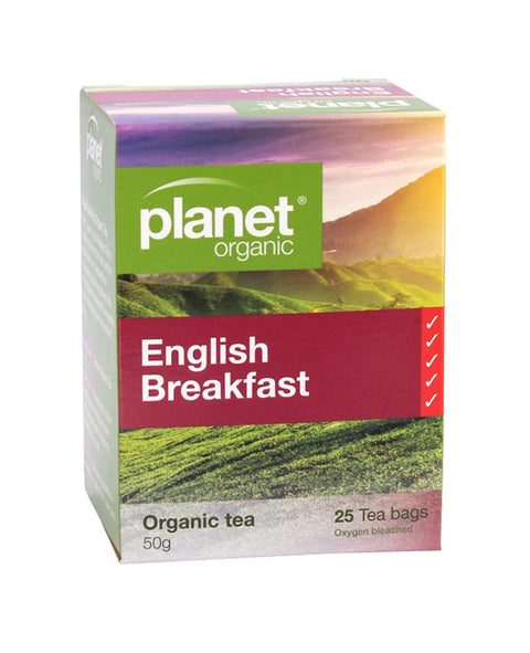 Planet English Breakfast 25 bags