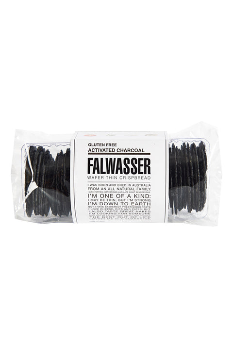 Falwasser Gluten Free Activated Charcoal Crispbread 120g