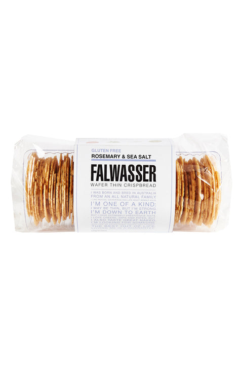 Falwasser Gluten Free Rosemary & Sea Salt Crispbread 120g-Box-12