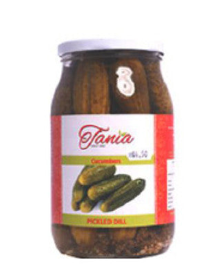 TANIA Dill Cucumbers 850ml