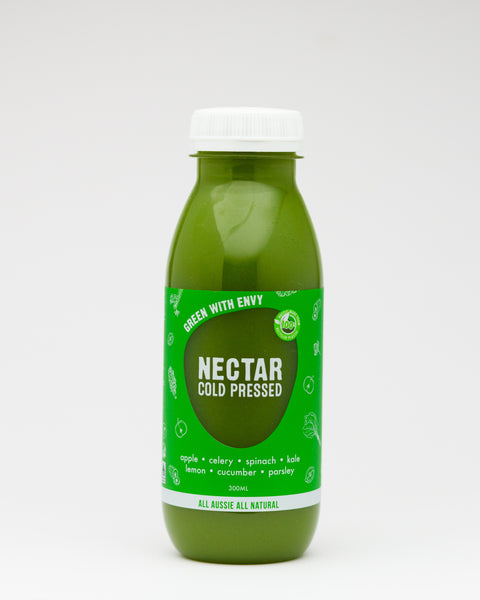 Nectar Cold Pressed Juice - Green With Envy 300ML-Box 12