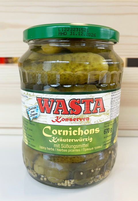 WASTA CORNICHIONS 670G-Ctn-12