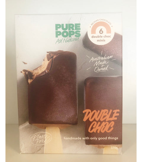 PP  6x62g Ice Double Chocolate Pop Retail Pack (6 Packs in ctn)