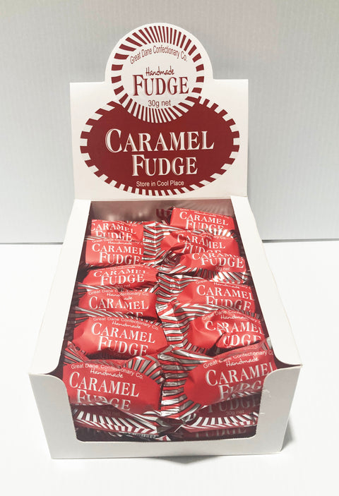GREAT DANE Fudge Bars Box of 36 Caramel