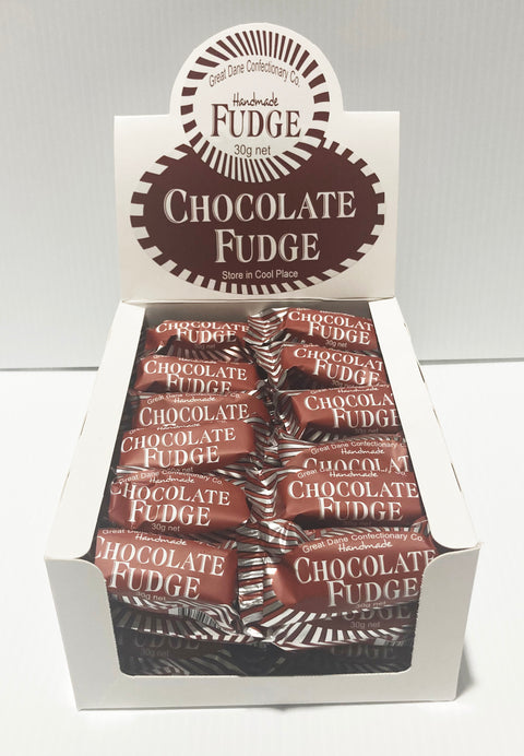 GREAT DANE Fudge Bars Box of 36 Chocolate