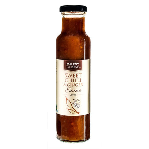 Maleny Cuisine Sweet Chilli & Ginger Sauce 250ml-Box of 6