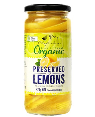 HBC Preserved Lemons 350ml Natural