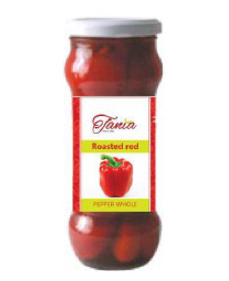 TANIA Roasted Red Peppers 430g