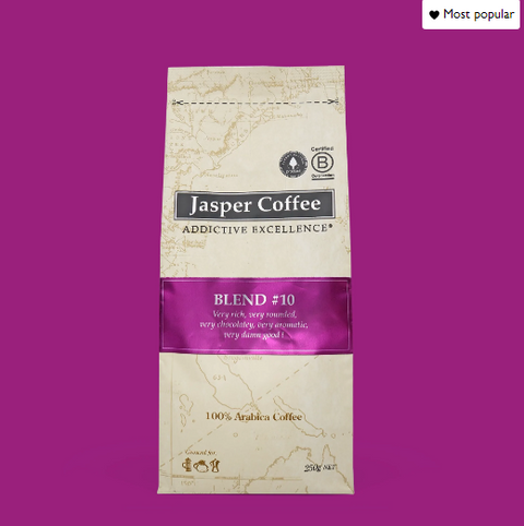 JASPER  BLEND #10 1KG COFFEE BEANS