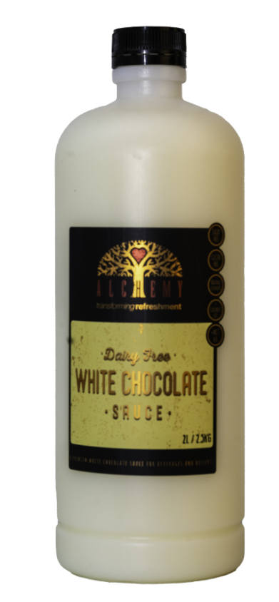 ALCHEMY 2LT WHITE CHOCOLATE SAUCE (Vegan & Gluten Free)
