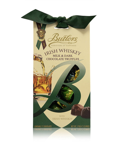 Butlers 170g Twist Wrap Irish Whiskey Dk/Mk