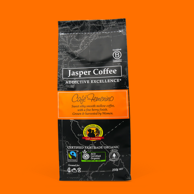 Jasper Coffee Cafe Femenino Peru 250g Beans-Box 6
