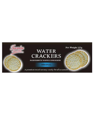TANIA Water Cracker 125g