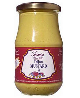 Tania French Dijon Mustard 390g or 810g