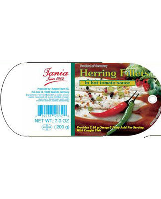 Rugen Herring in Hot Tomato Sauce 200g