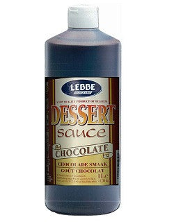 Belgian Chocolate Sauce 1lt Lebbe