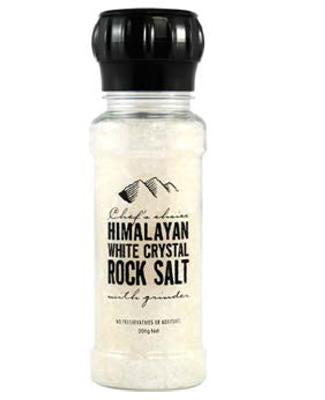 HBC Chef's Choice White Rock Salt Grinder 200g
